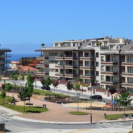 Acogedor Apartamento Con Terraza En Portonovo Eksteriør bilde